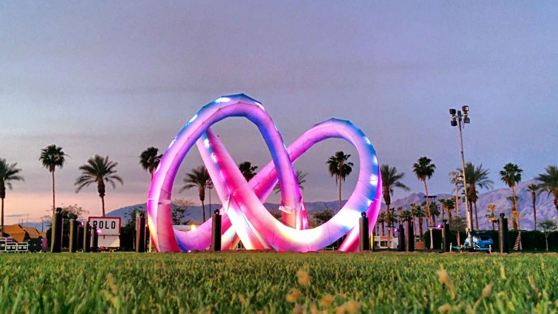 Coachella Lightweaver installation